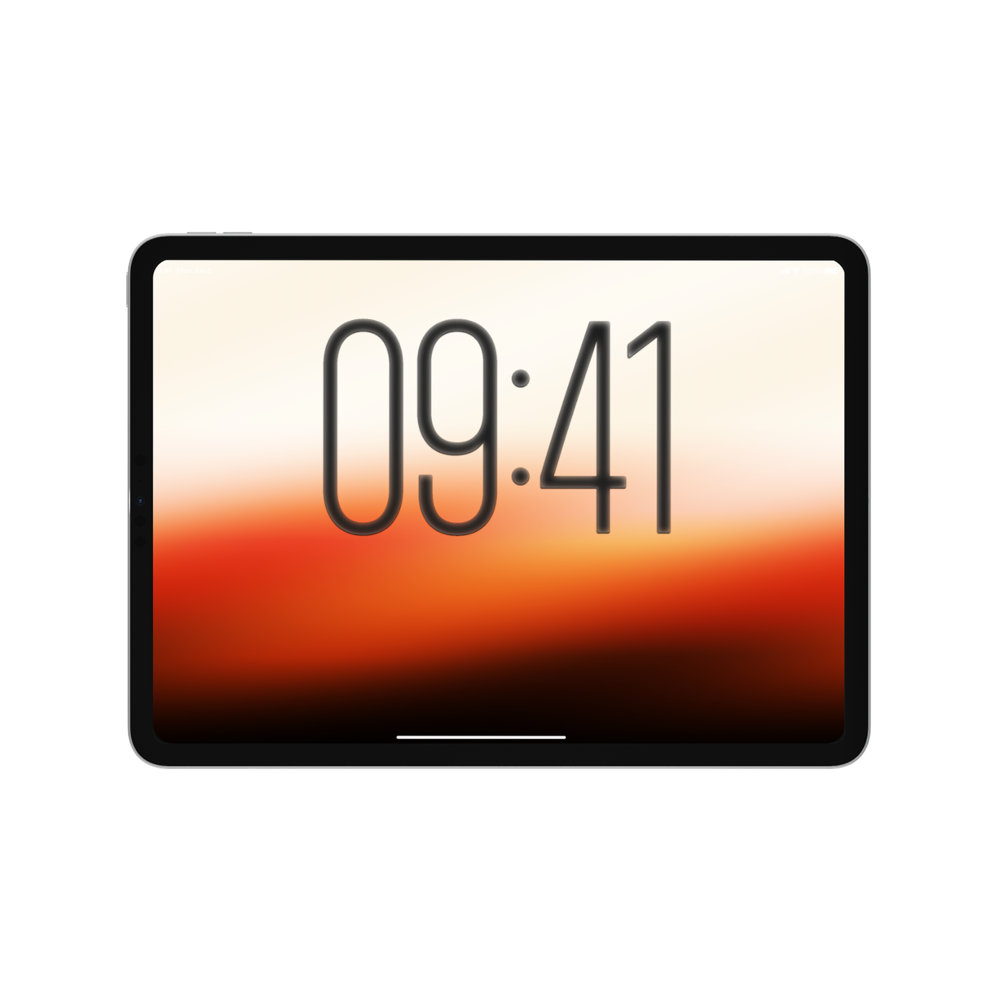 Horizon Sunset | Golden Wallpaper Set for iPhone iPad and Mac (T-032)