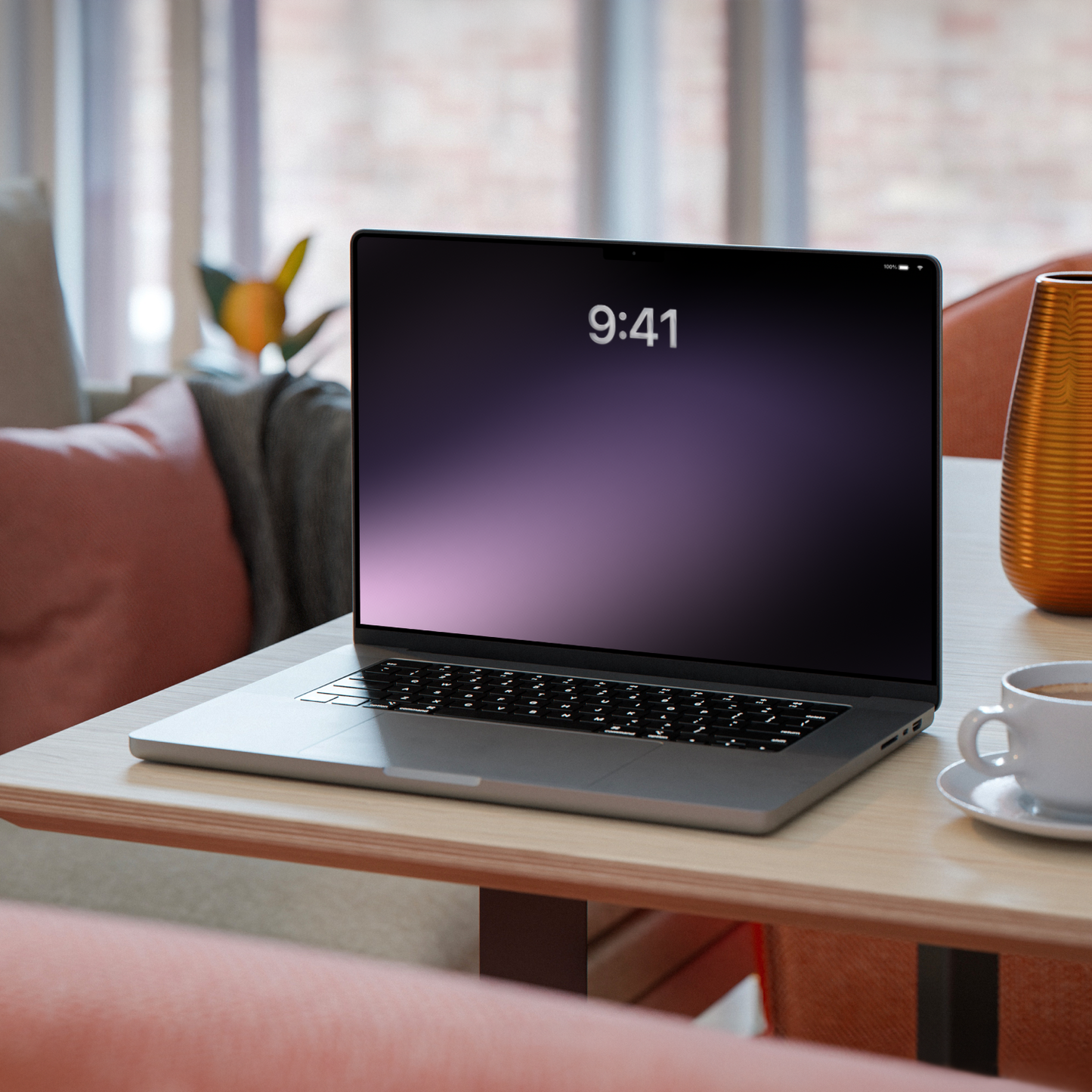 Violet Noir | Dark Purple Wallpaper Set for iPhone iPad and Mac (T-033)