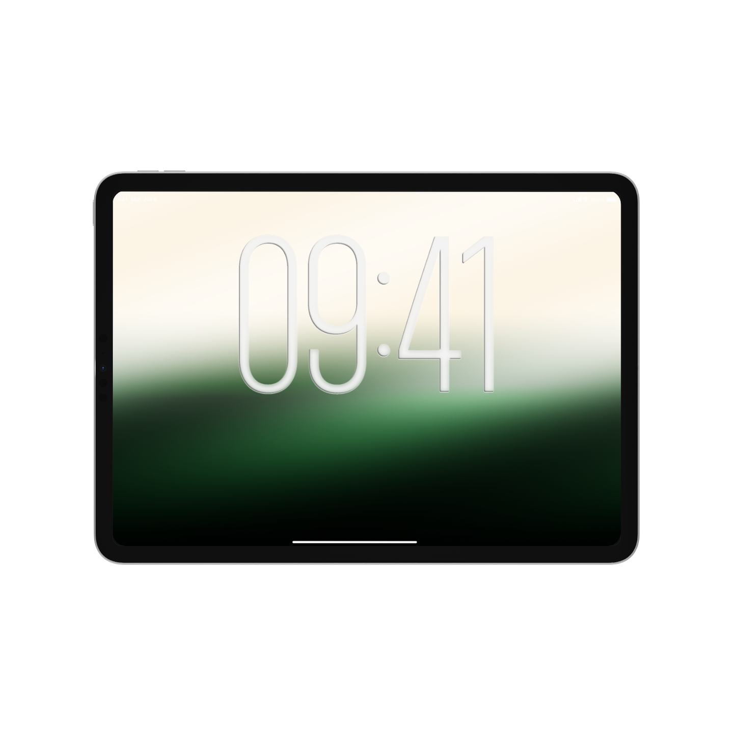 Forest Mist | Green Wallpaper Set for iPhone iPad and Mac (T-034)