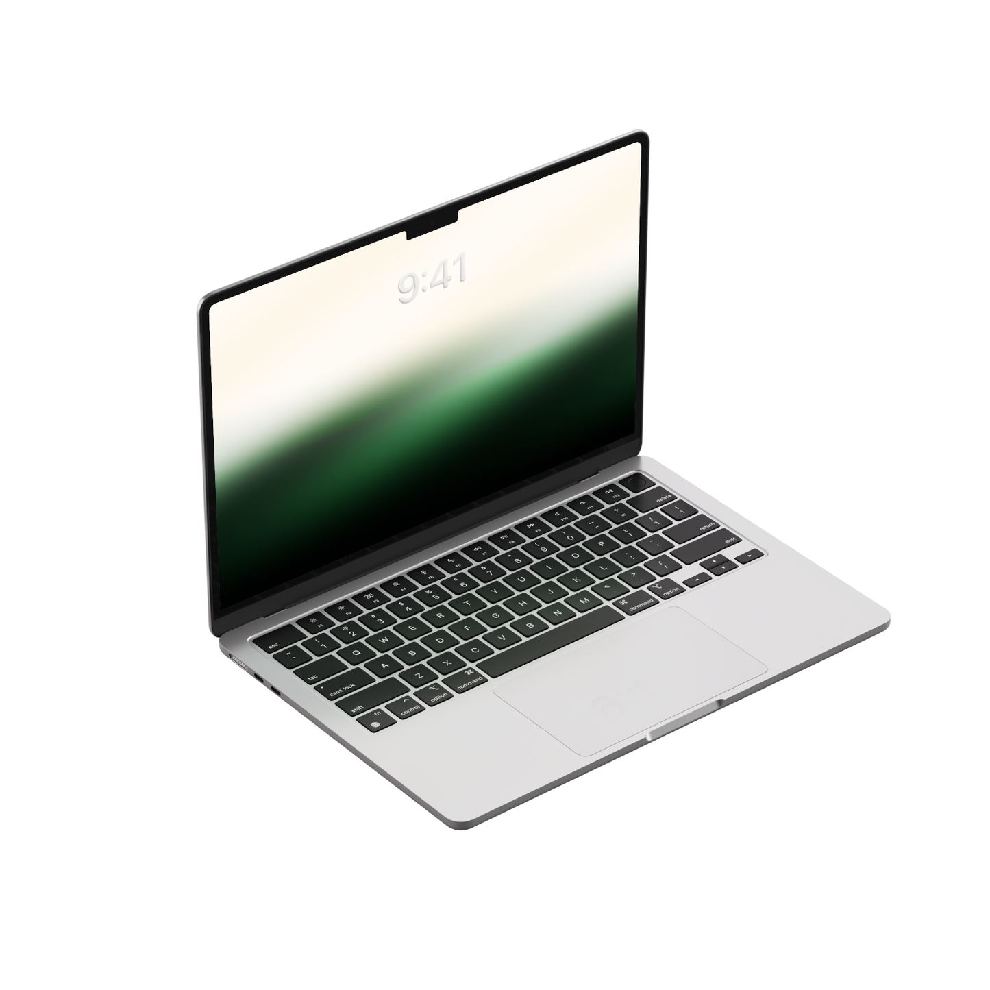 Forest Mist | Green Wallpaper Set for iPhone iPad and Mac (T-034)