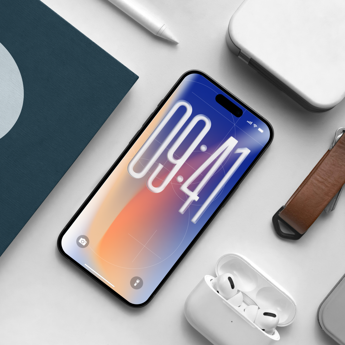 Twilight Gradient | Bright Wallpaper Set for iPhone iPad and Mac (T-036)