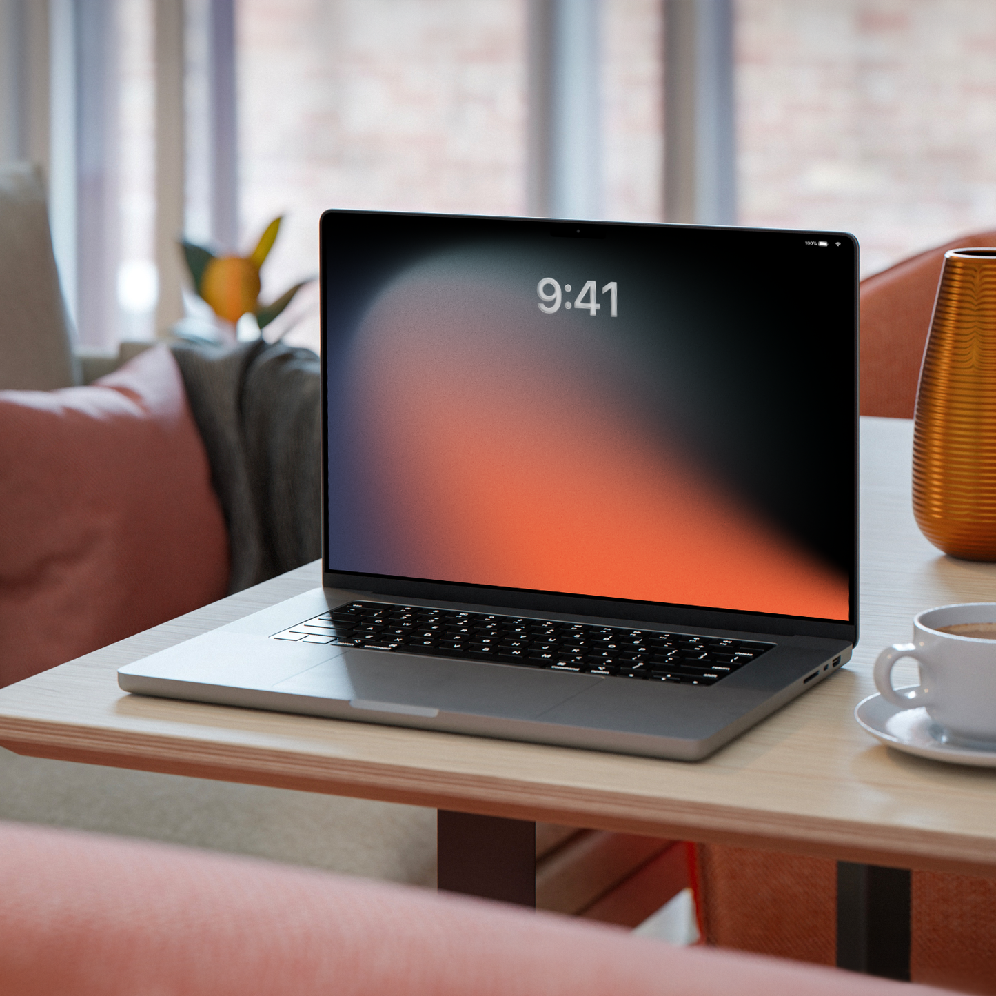Ember Dusk | Dark Wallpaper Set for iPhone iPad and Mac (T-042)