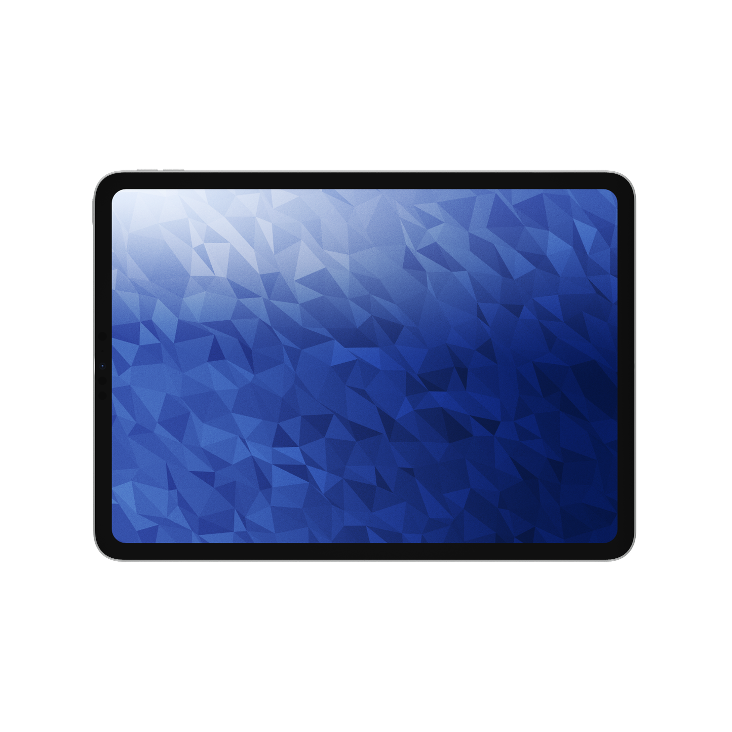 Sapphire Shatter | Blue Wallpaper Set for iPhone iPad Mac and XDR Display (T-044)