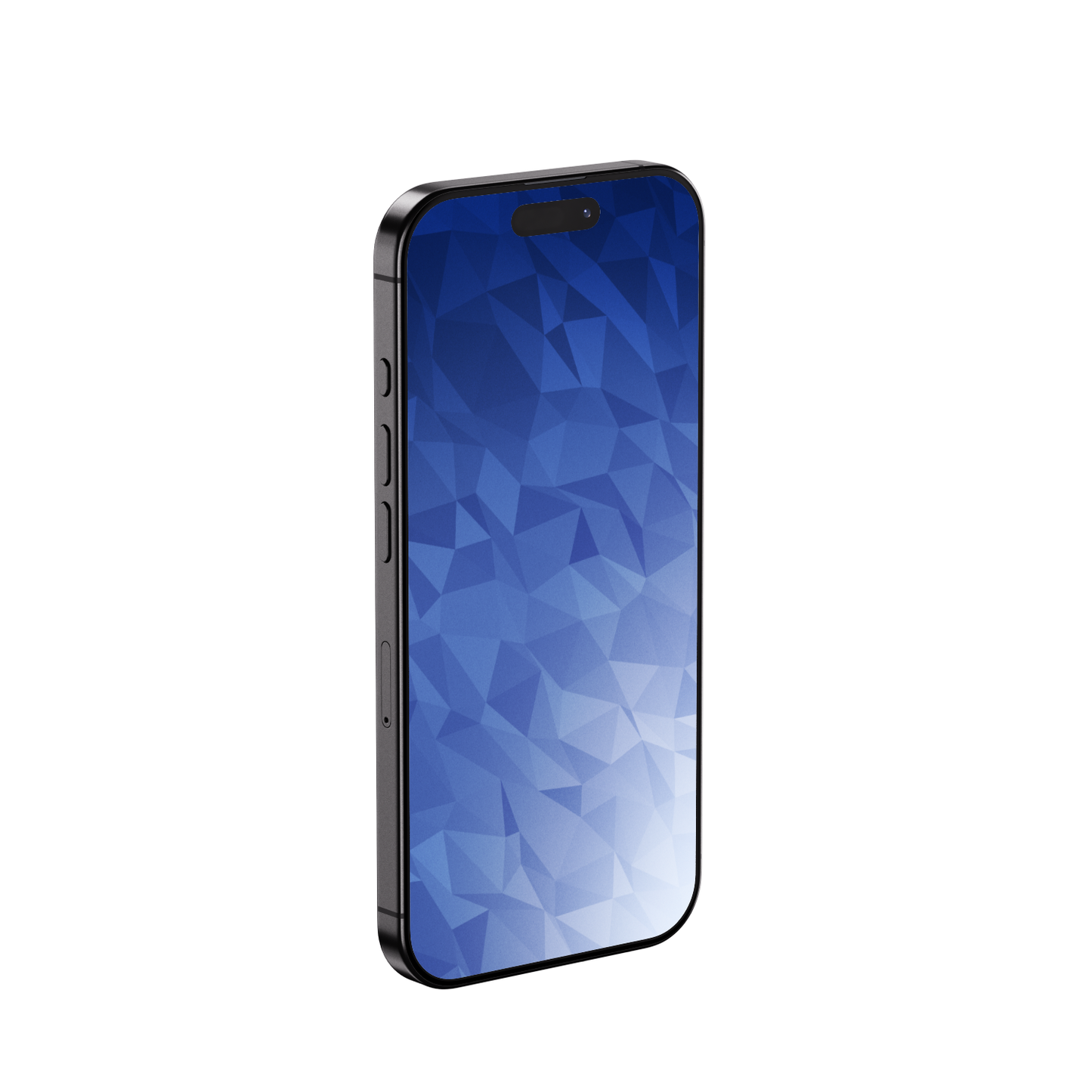 Sapphire Shatter | Blue Wallpaper Set for iPhone iPad Mac and XDR Display (T-044)