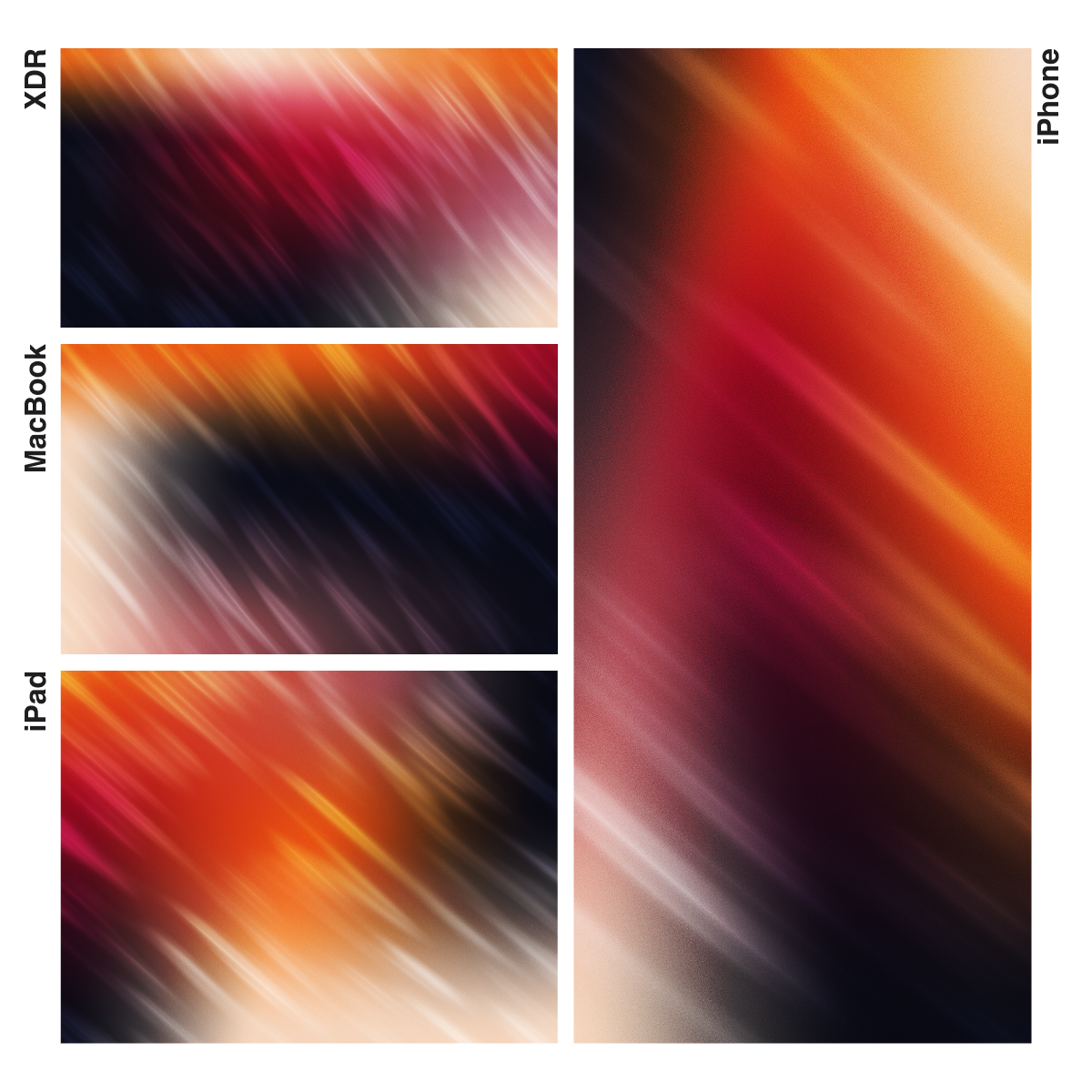 Inferno Rush | Premium Wallpaper Set for iPhone iPad and Mac (T-045)