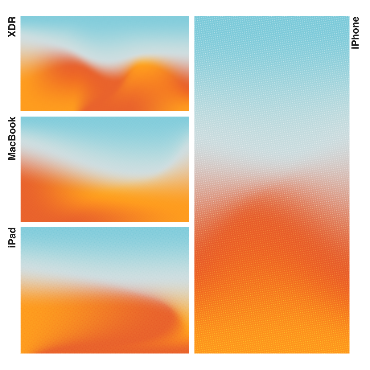 Sunrise Coast | Premium Wallpaper Set for iPhone iPad and Mac (T-046)