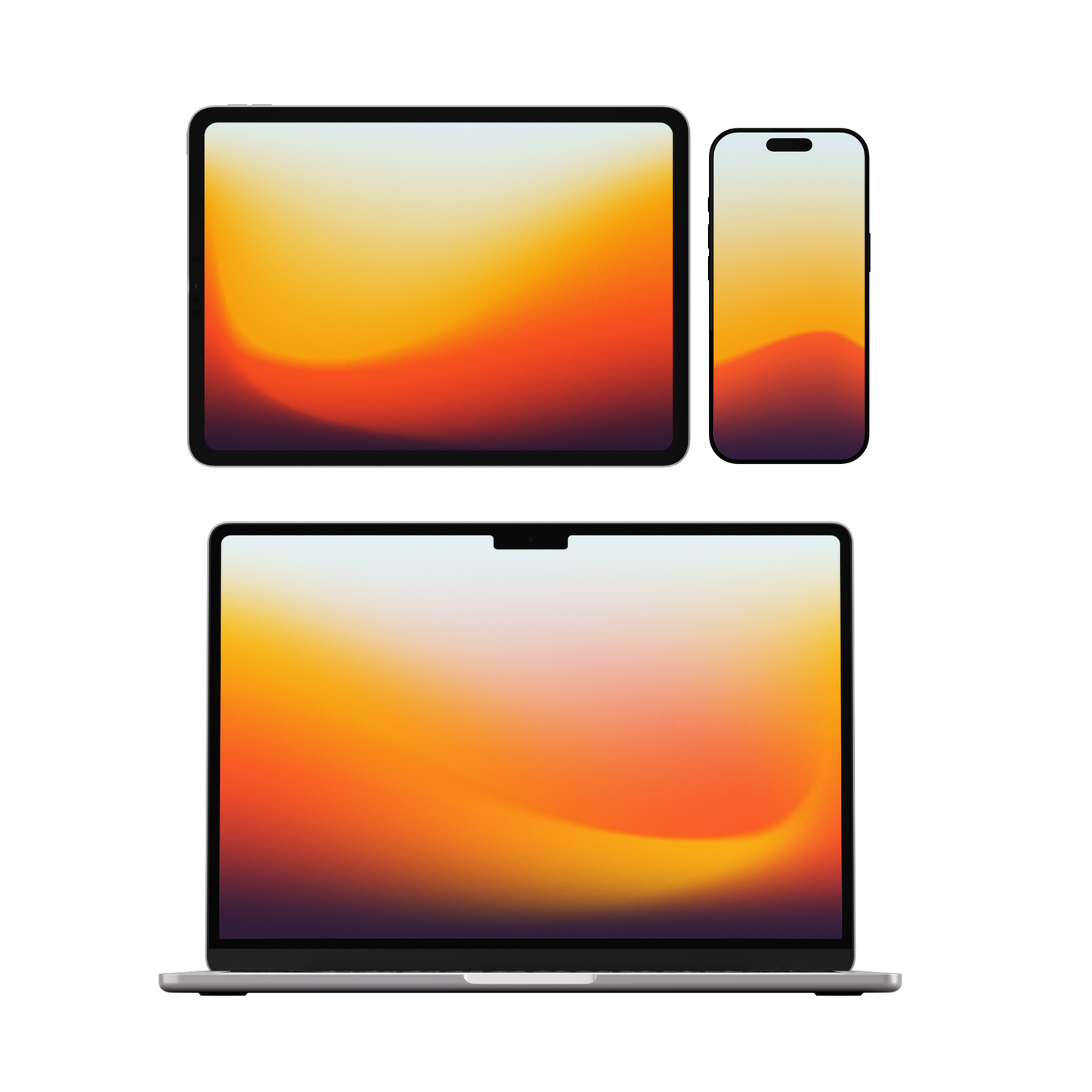 Desert Sun | Premium Wallpaper Set for iPhone iPad and Mac (T-047)