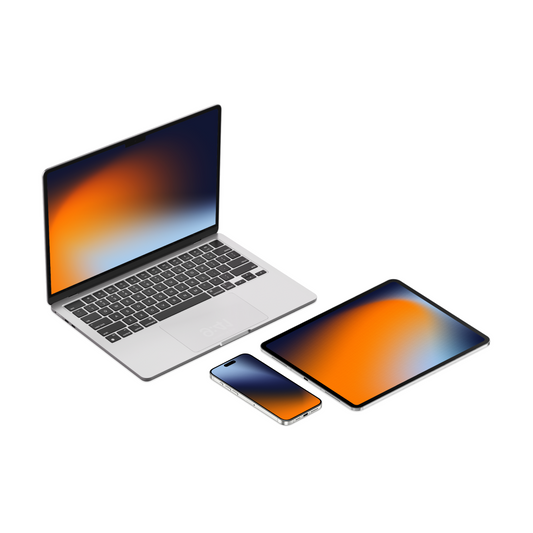 Blazing Desert | Premium Wallpaper Set for iPhone iPad and Mac (T-051)