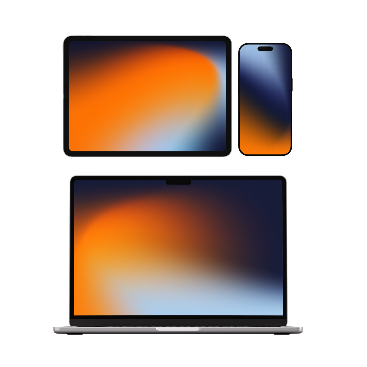 Blazing Desert | Premium Wallpaper Set for iPhone iPad and Mac (T-051)