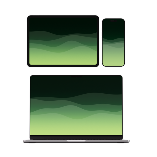 Deep Lime | Premium Wallpaper Set for iPhone iPad and Mac (T-052)