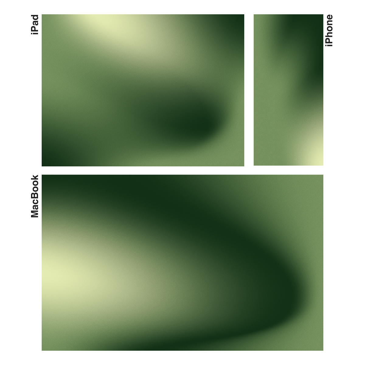 Olive Forest | Premium Wallpaper Set for iPhone iPad and Mac (T-057)