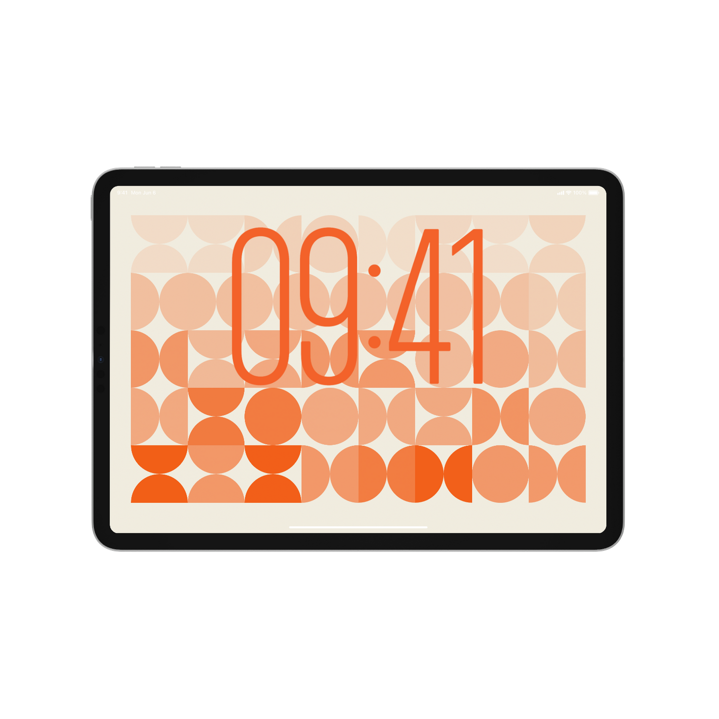 Orange Pottery | Premium Wallpaper Set for iPhone iPad and Mac (T-058)