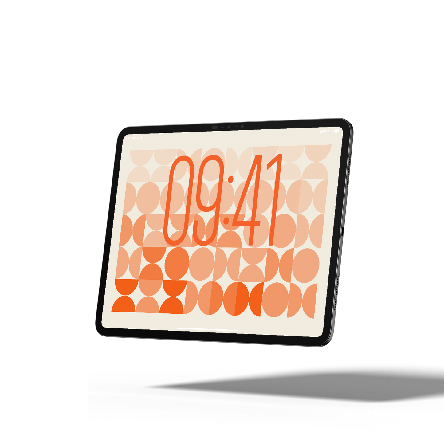 Orange Pottery | Premium Wallpaper Set for iPhone iPad and Mac (T-058)