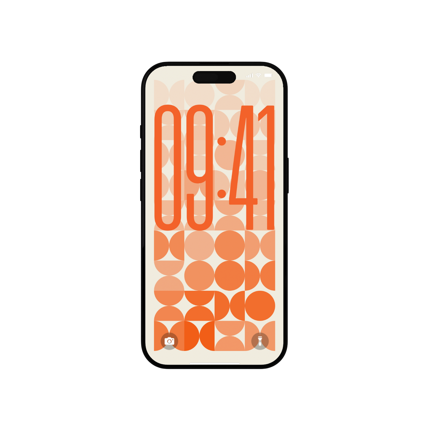 Orange Pottery | Premium Wallpaper Set for iPhone iPad and Mac (T-058)