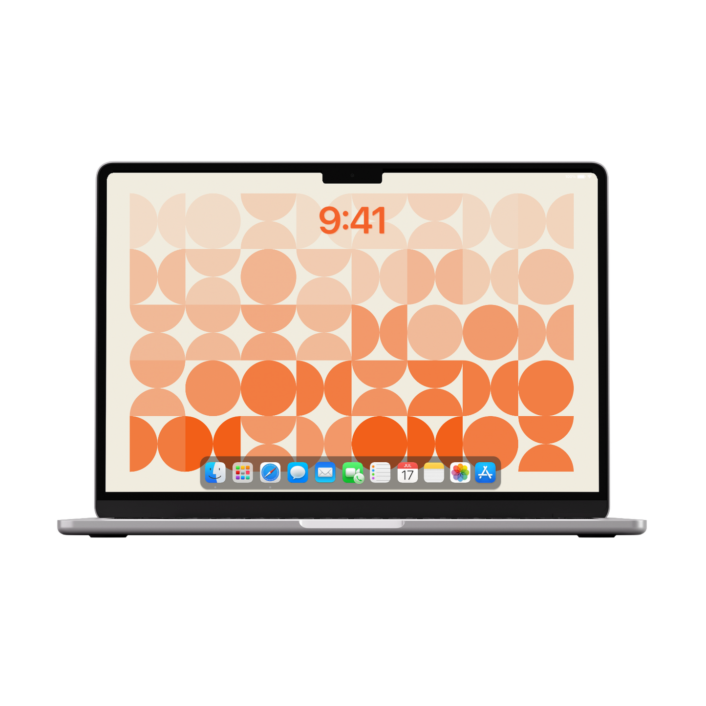 Orange Pottery | Premium Wallpaper Set for iPhone iPad and Mac (T-058)