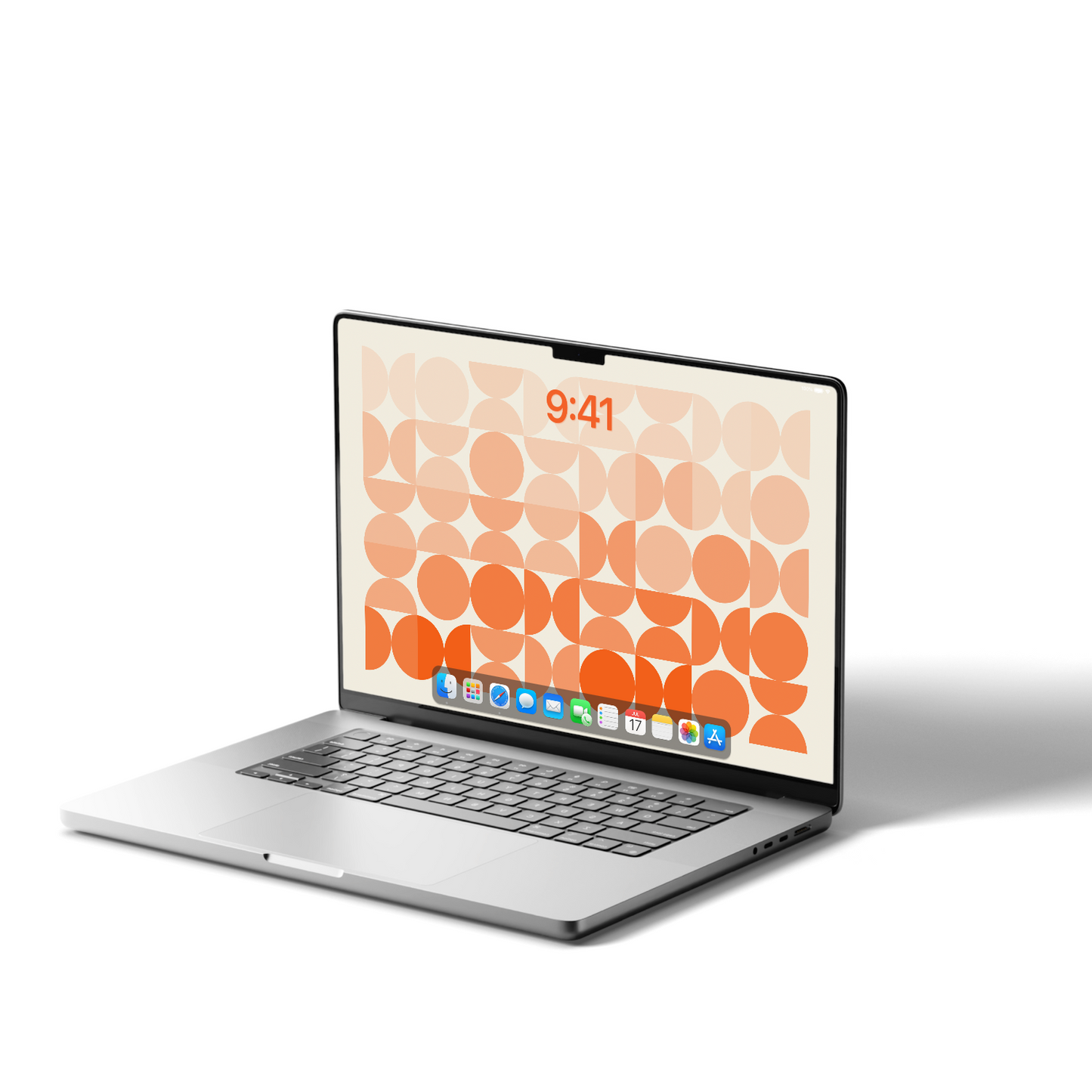 Orange Pottery | Premium Wallpaper Set for iPhone iPad and Mac (T-058)