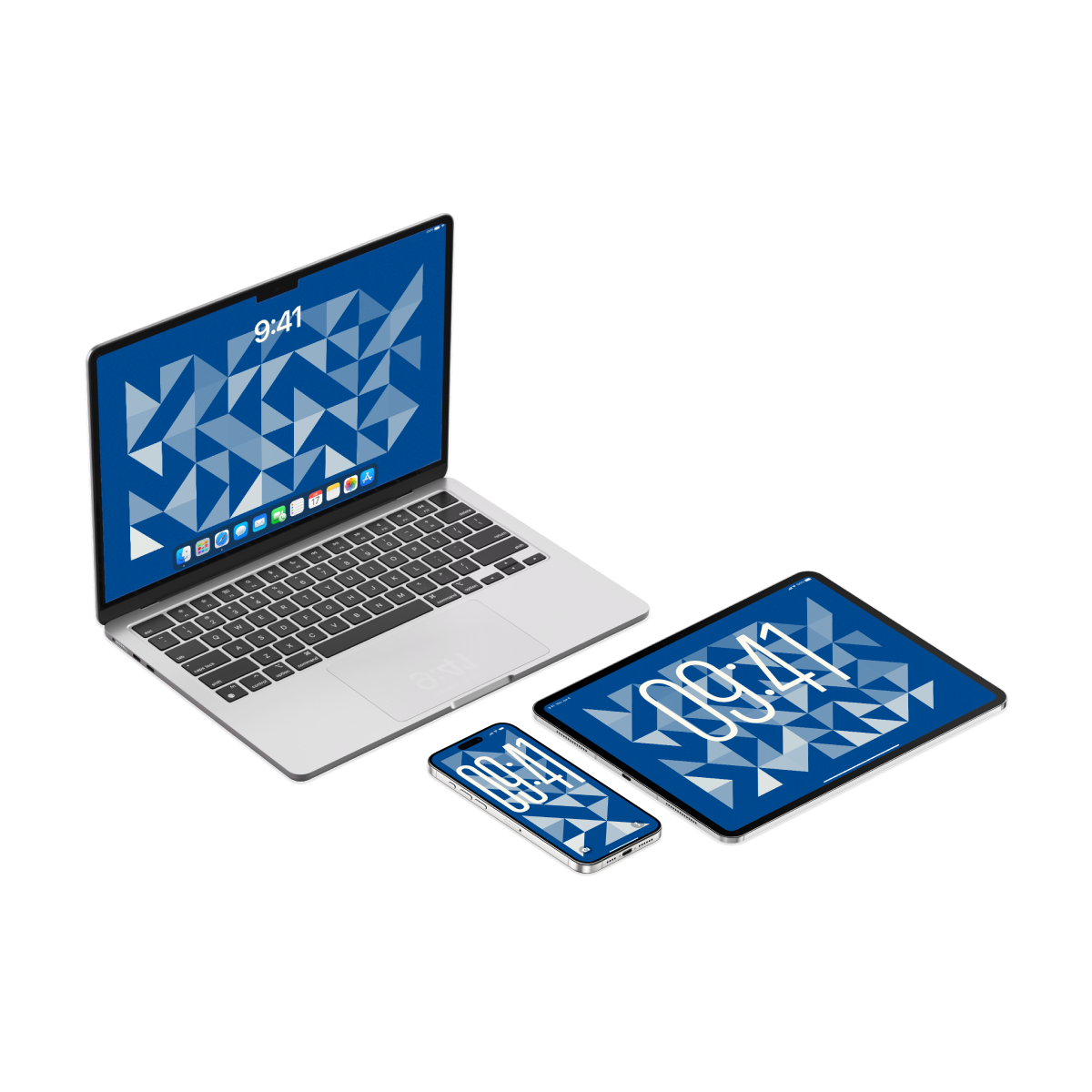 Bluey Tile | Premium Wallpaper Set for iPhone iPad and Mac (T-061)