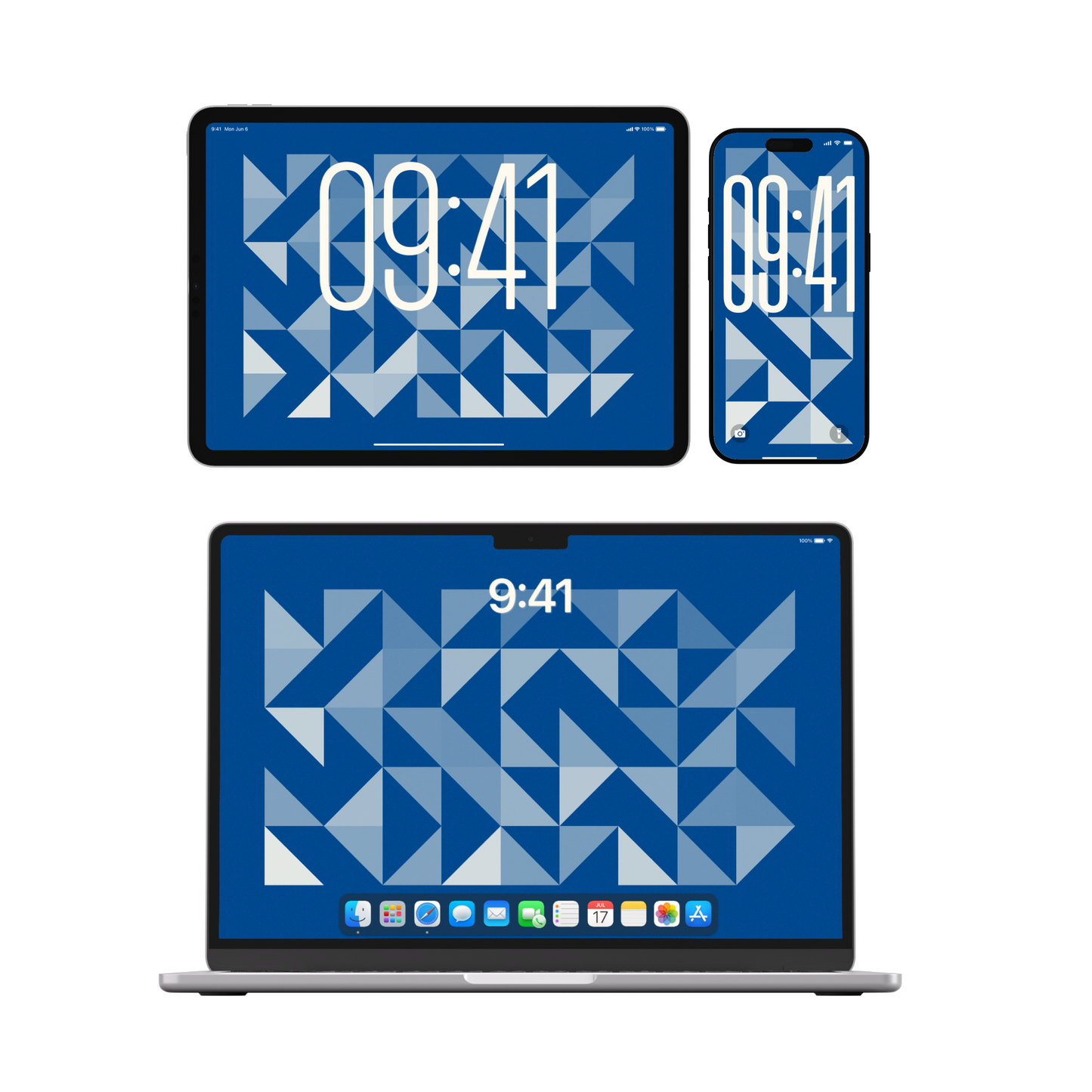 Bluey Tile | Premium Wallpaper Set for iPhone iPad and Mac (T-061)