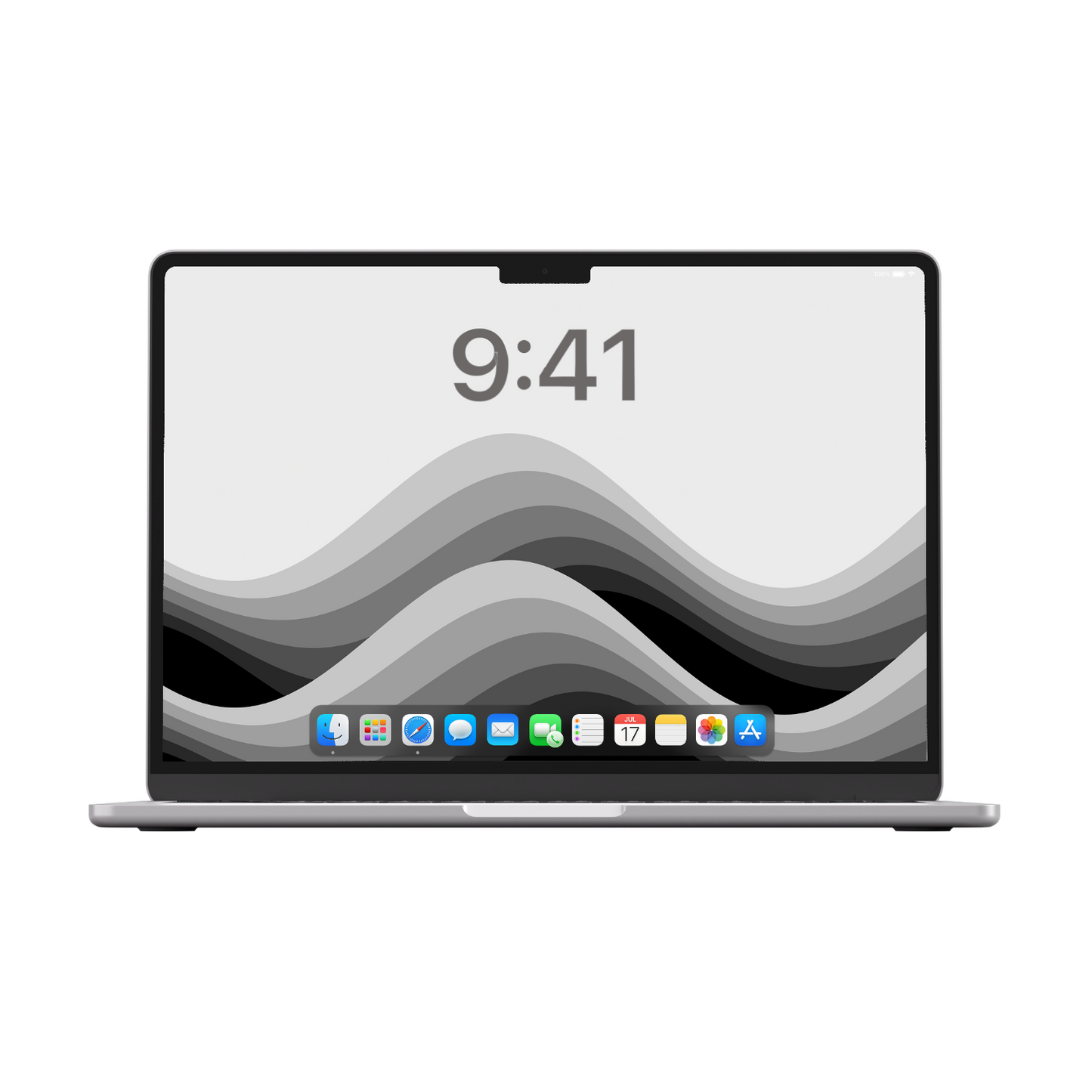 Grey Tide | Premium Wallpaper Set for iPhone iPad and Mac (T-065)