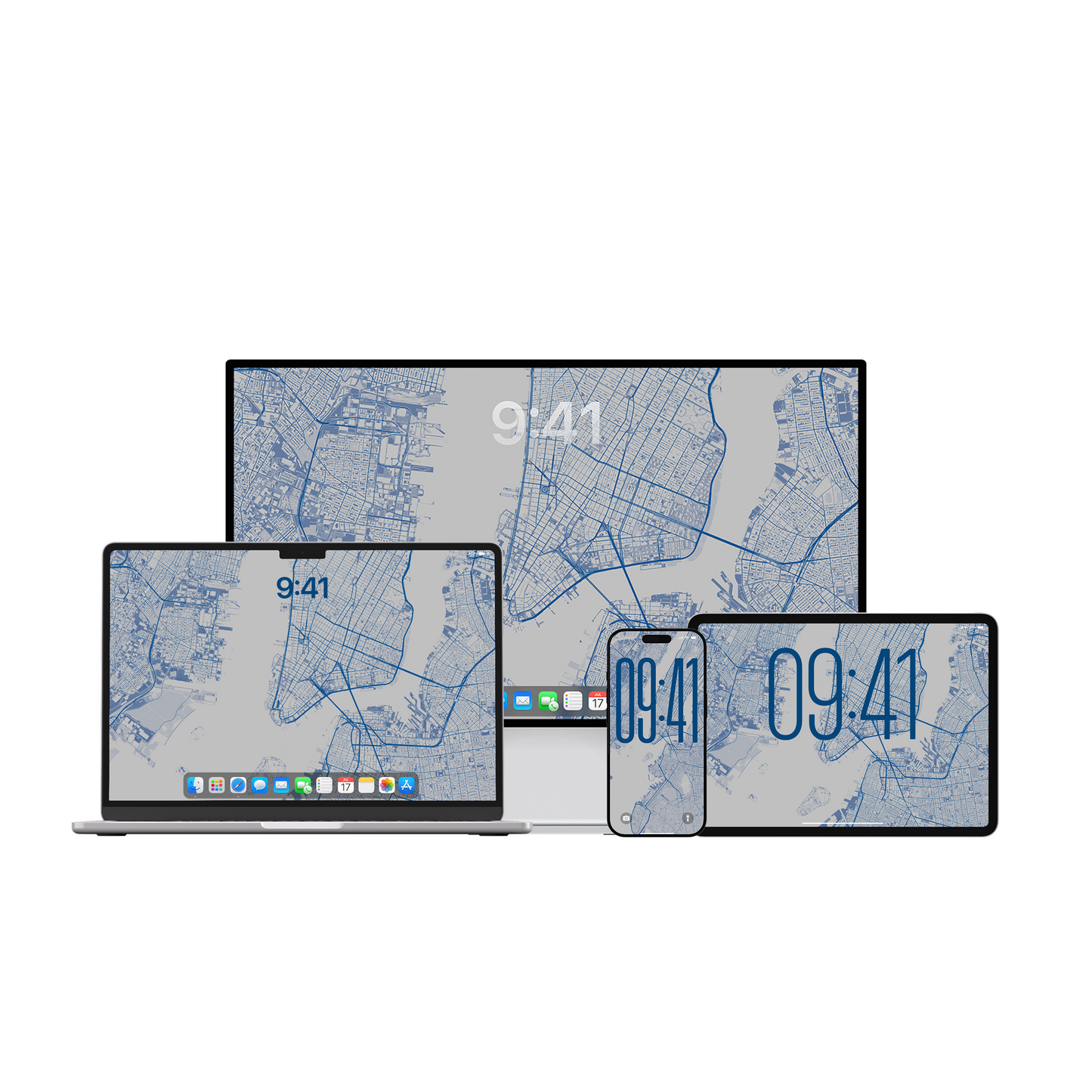New York | Premium Wallpaper Set for iPhone iPad and Mac (T-066)