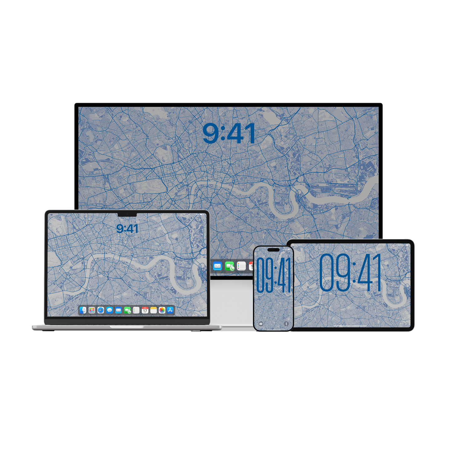 London | Premium Wallpaper Set for iPhone iPad and Mac (T-068)