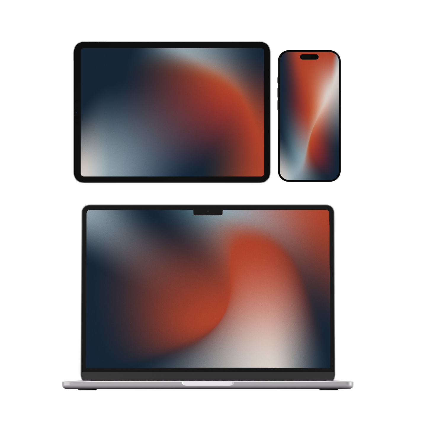 Dusk Divide | Premium Wallpaper Set for iPhone iPad and Mac (T-071)