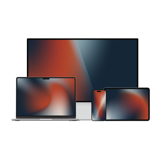 Dusk Divide | Premium Wallpaper Set for iPhone iPad and Mac (T-071)
