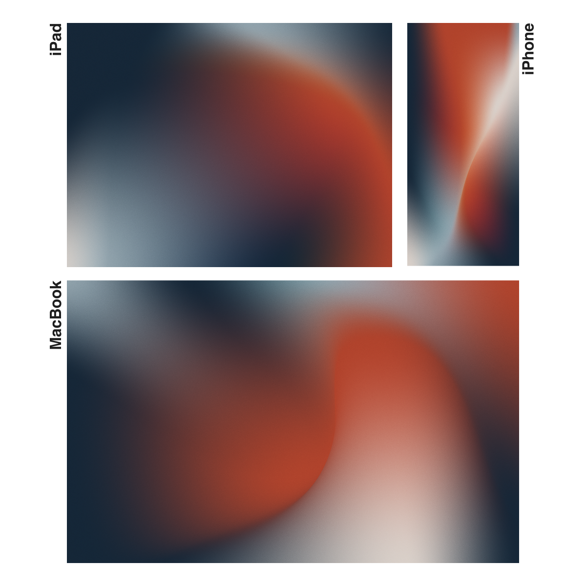 Dusk Divide | Premium Wallpaper Set for iPhone iPad and Mac (T-071)