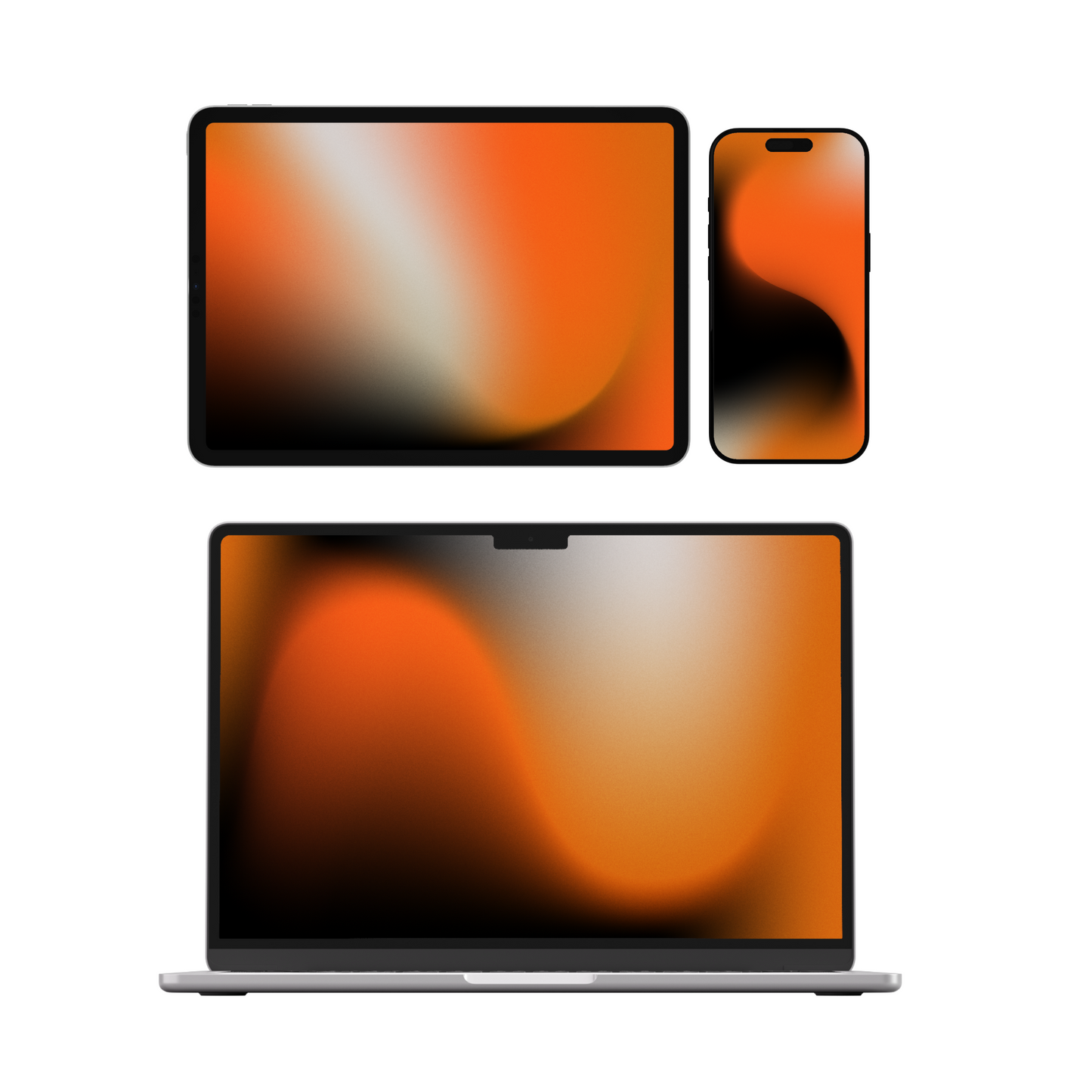 Ember Glow | Premium Wallpaper Set for iPhone iPad and Mac (T-072)