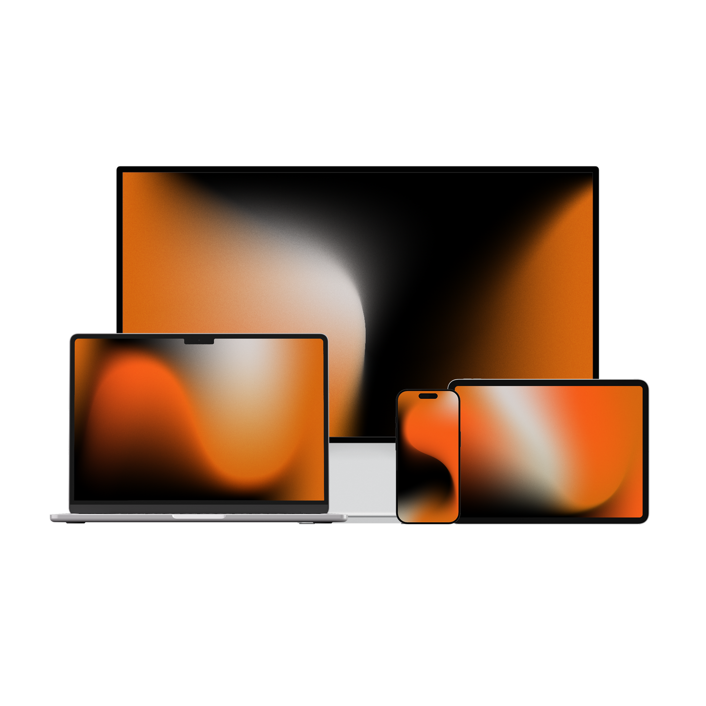 Ember Glow | Premium Wallpaper Set for iPhone iPad and Mac (T-072)