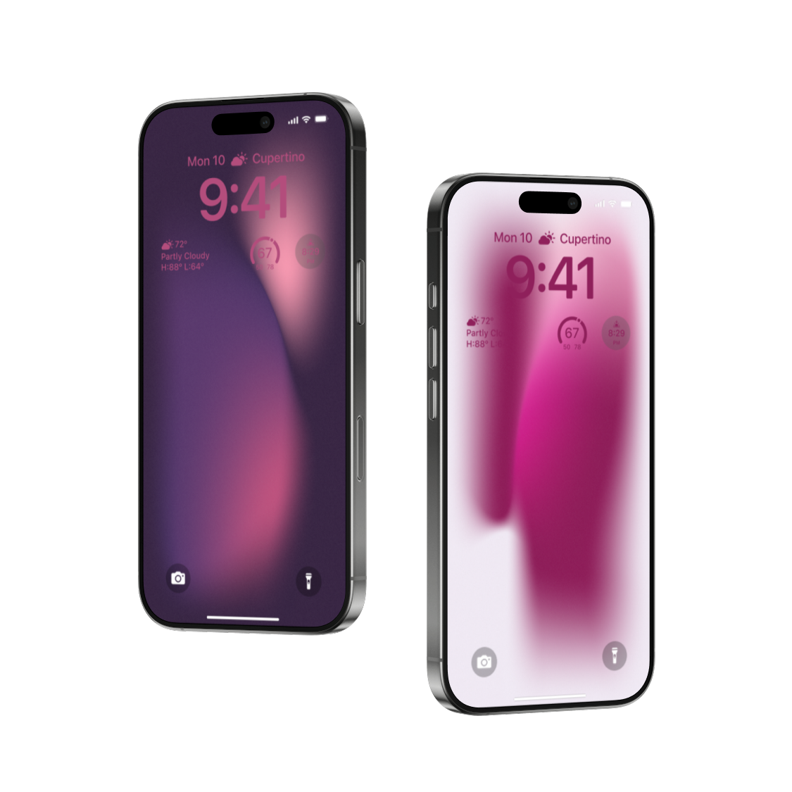 Aura Glow | Abstract iPhone Wallpaper Set of 6 (W-036)