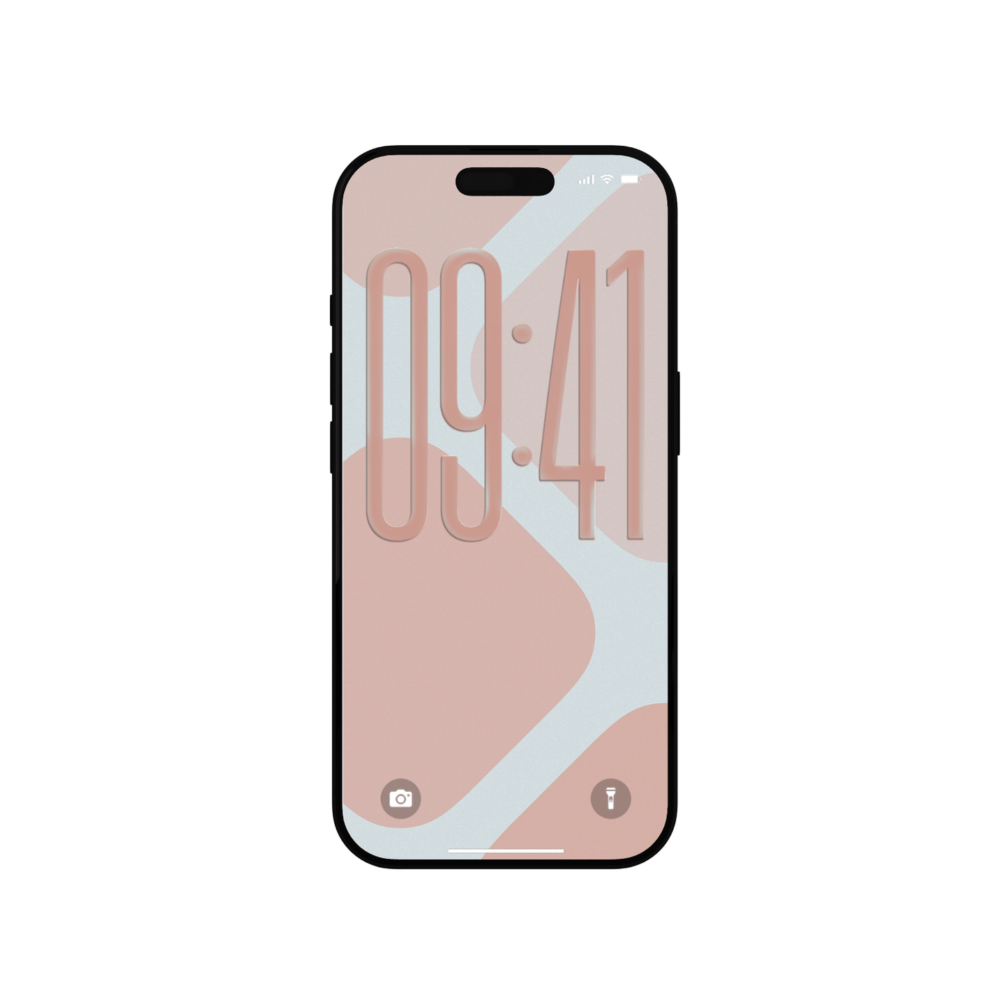 Pastel Line Art | Minimalist iPhone Wallpaper Set of 6 (W-054)