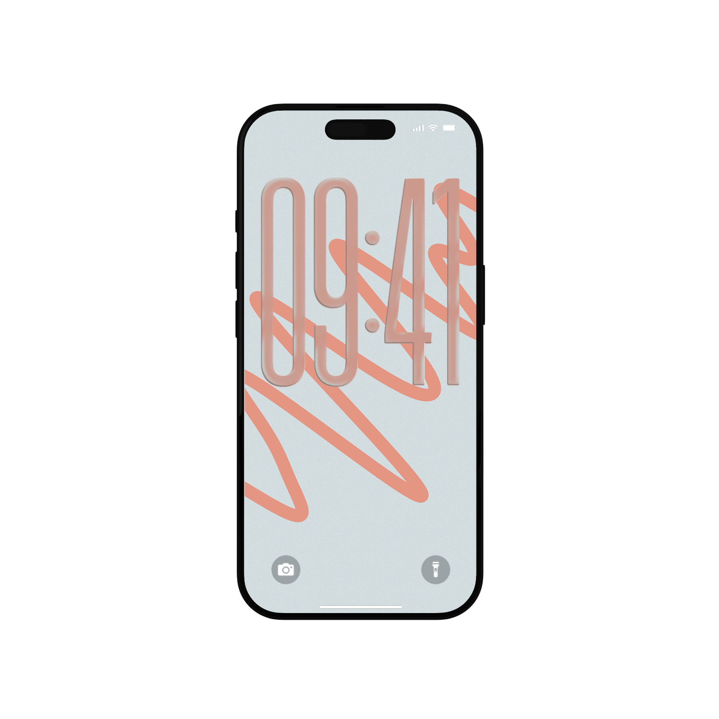 Pastel Line Art | Minimalist iPhone Wallpaper Set of 6 (W-054)