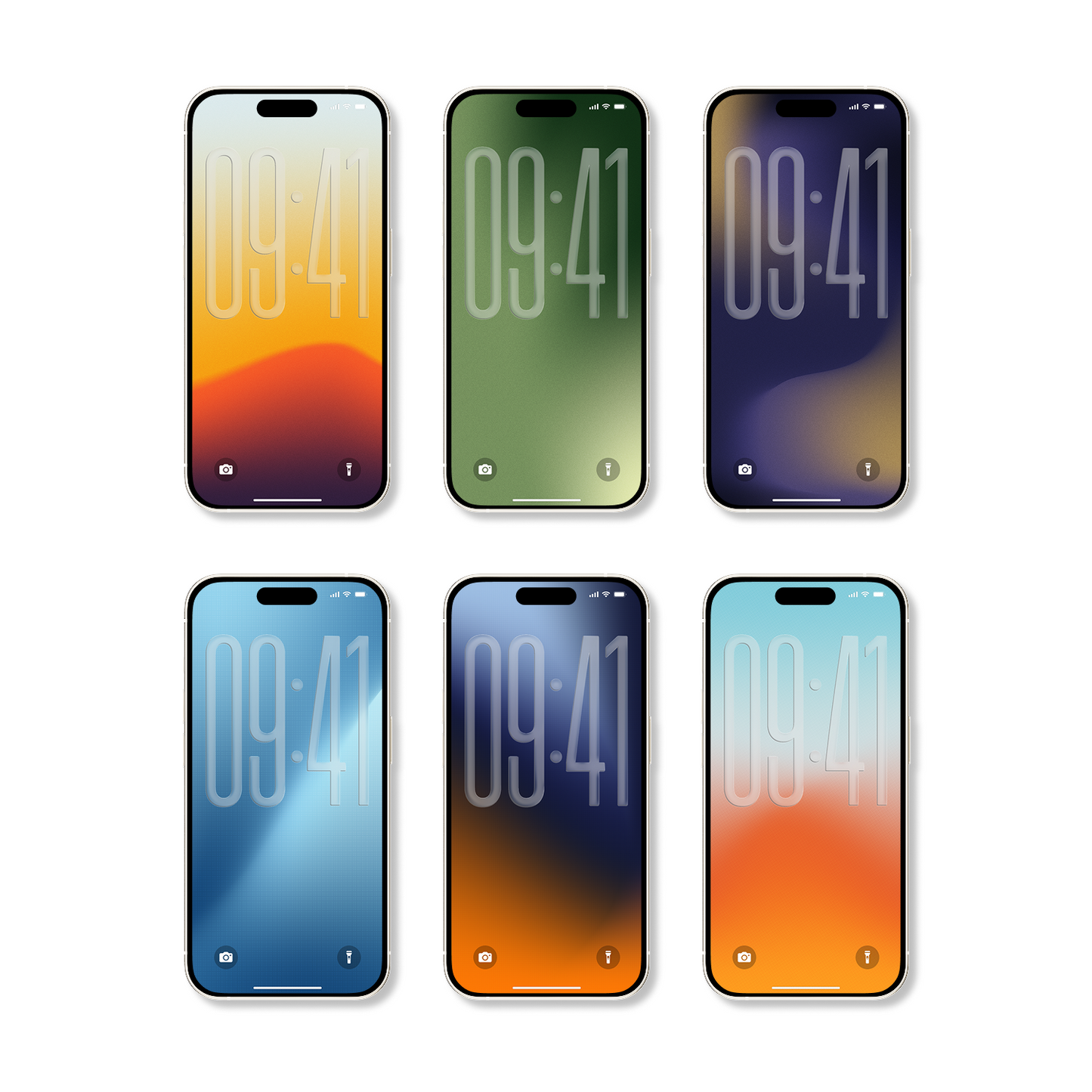 Palette Shift | Abstract iPhone Wallpaper Set of 6 (W-059)