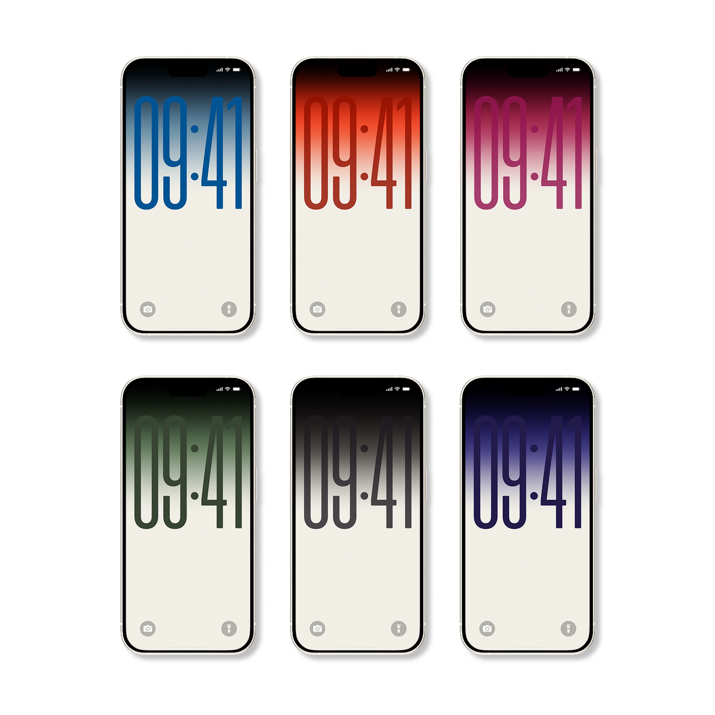 Colour Drop | Abstract iPhone Wallpaper Set of 6 (W-061)