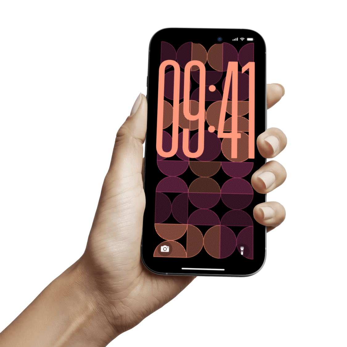 Midnight Mosaic | Abstract iPhone Wallpaper Set of 6 (W-063)