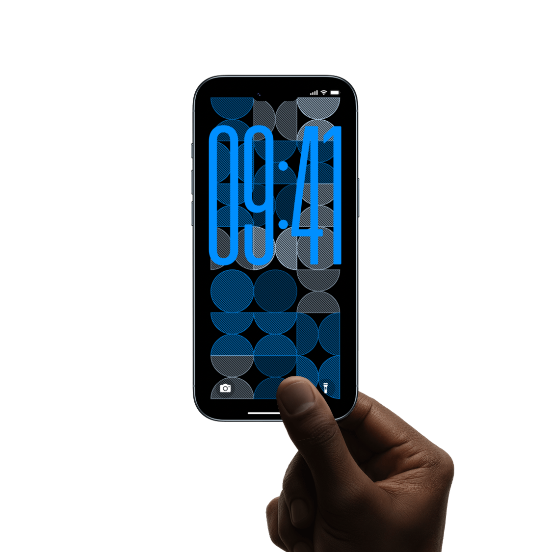 Midnight Mosaic | Abstract iPhone Wallpaper Set of 6 (W-063)