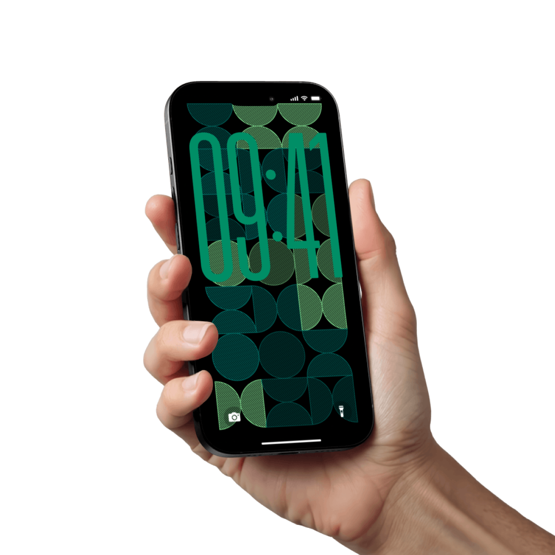 Midnight Mosaic | Abstract iPhone Wallpaper Set of 6 (W-063)