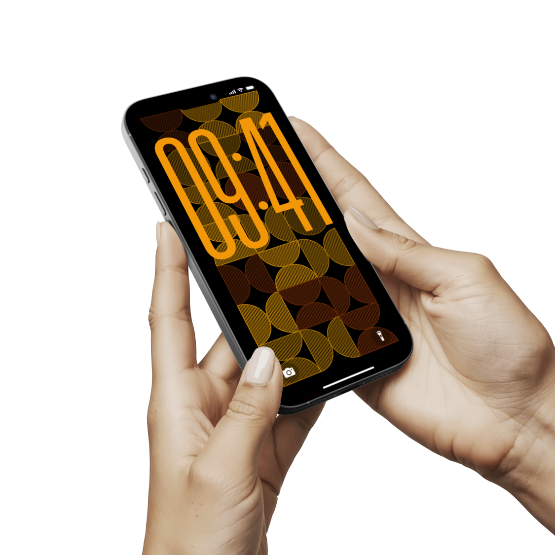 Midnight Mosaic | Abstract iPhone Wallpaper Set of 6 (W-063)