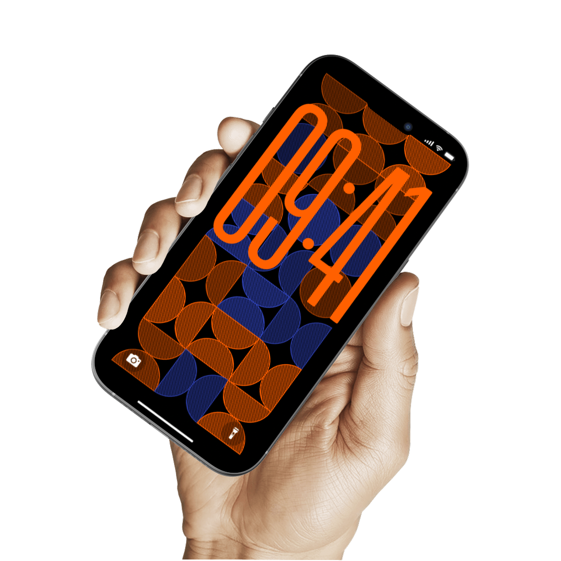 Midnight Mosaic | Abstract iPhone Wallpaper Set of 6 (W-063)