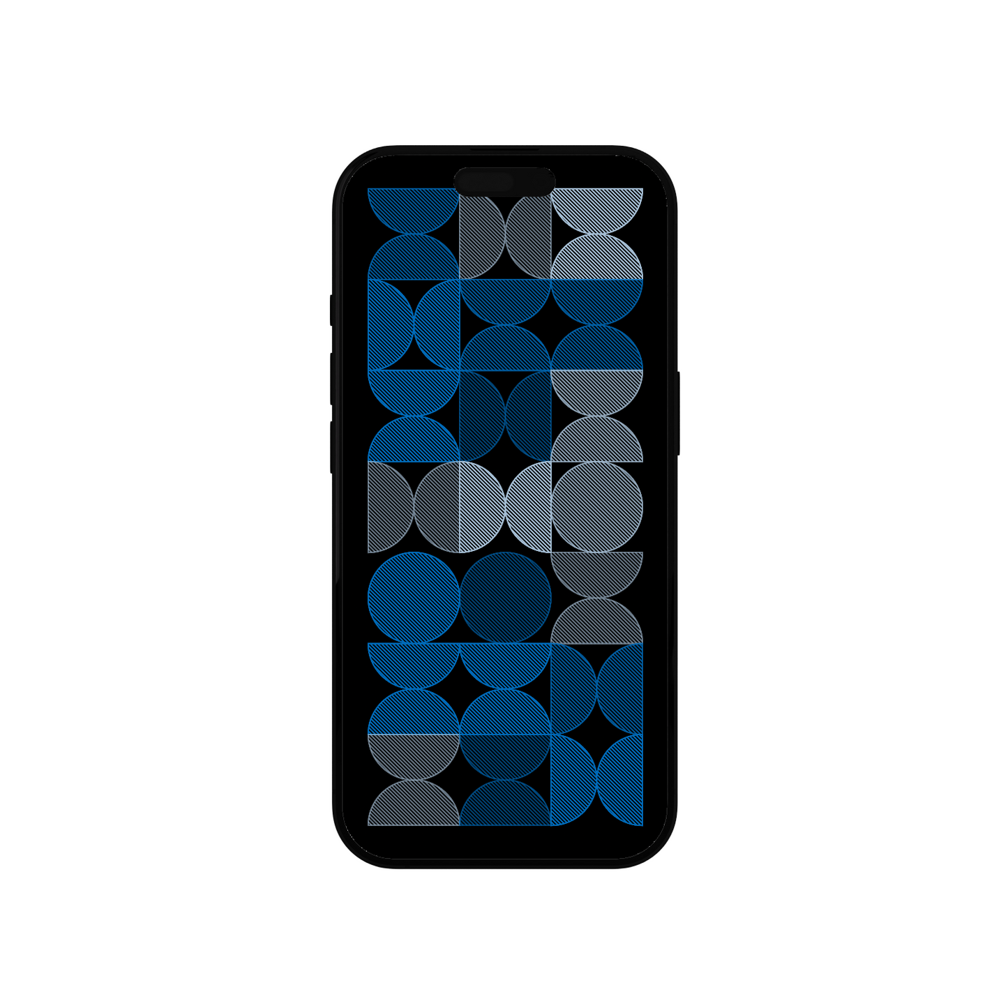 Midnight Mosaic | Abstract iPhone Wallpaper Set of 6 (W-063)
