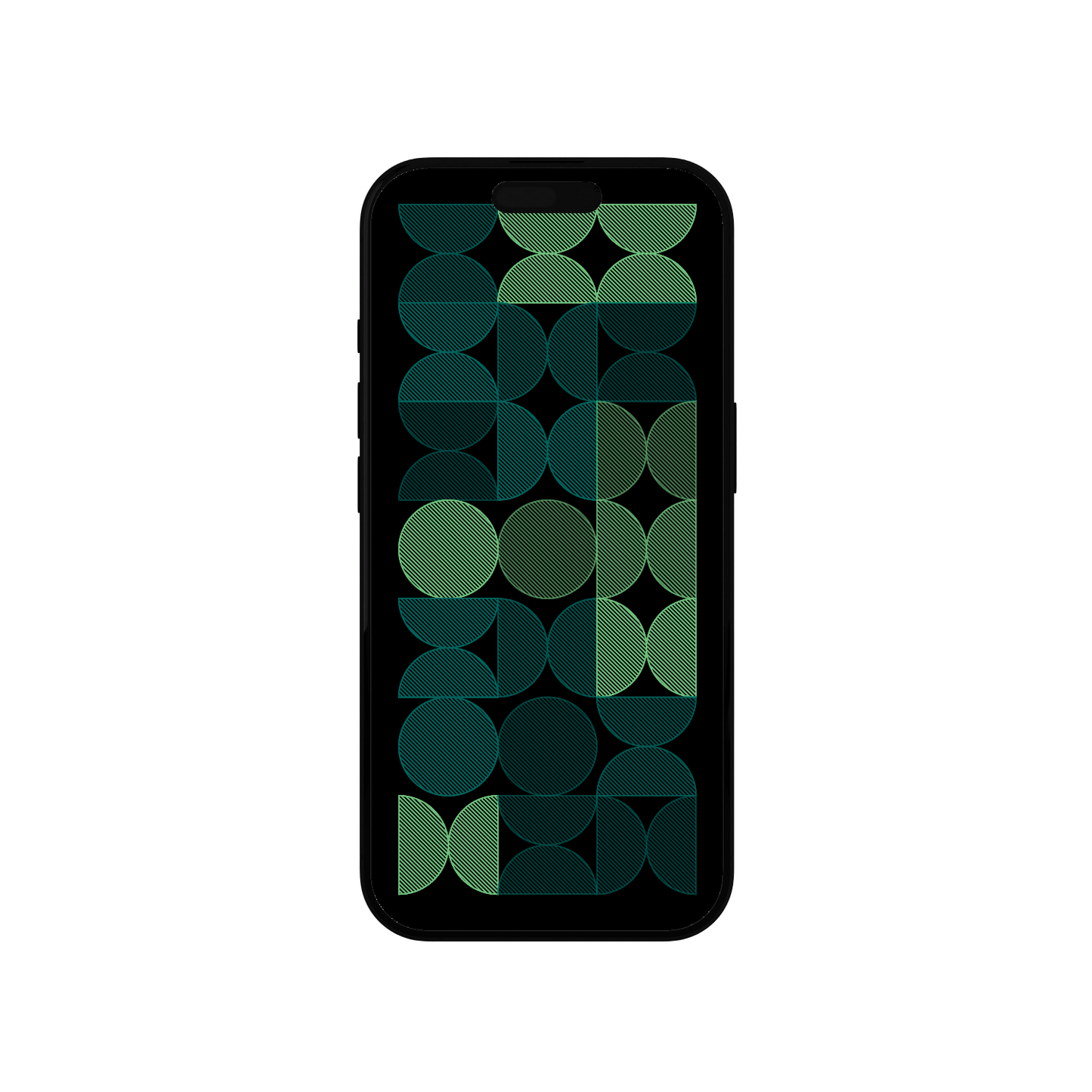 Midnight Mosaic | Abstract iPhone Wallpaper Set of 6 (W-063)