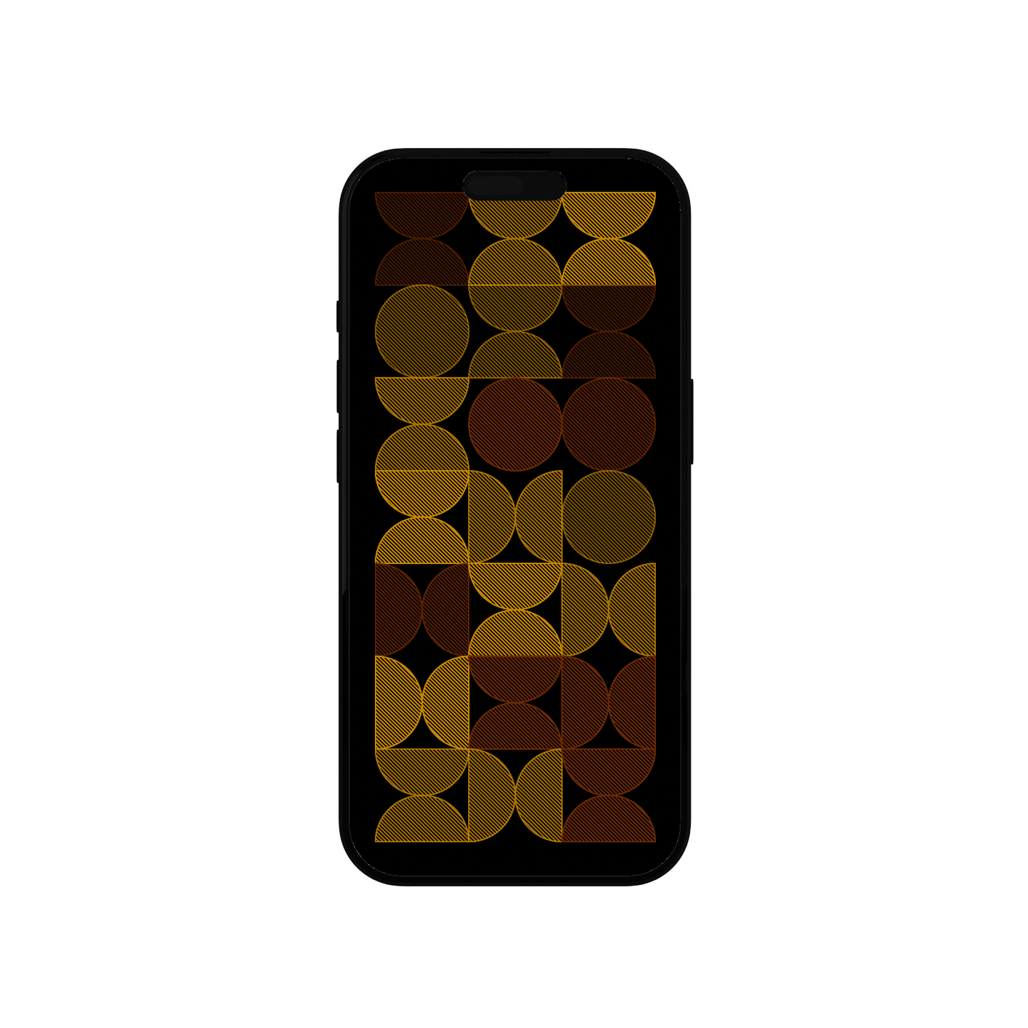 Midnight Mosaic | Abstract iPhone Wallpaper Set of 6 (W-063)