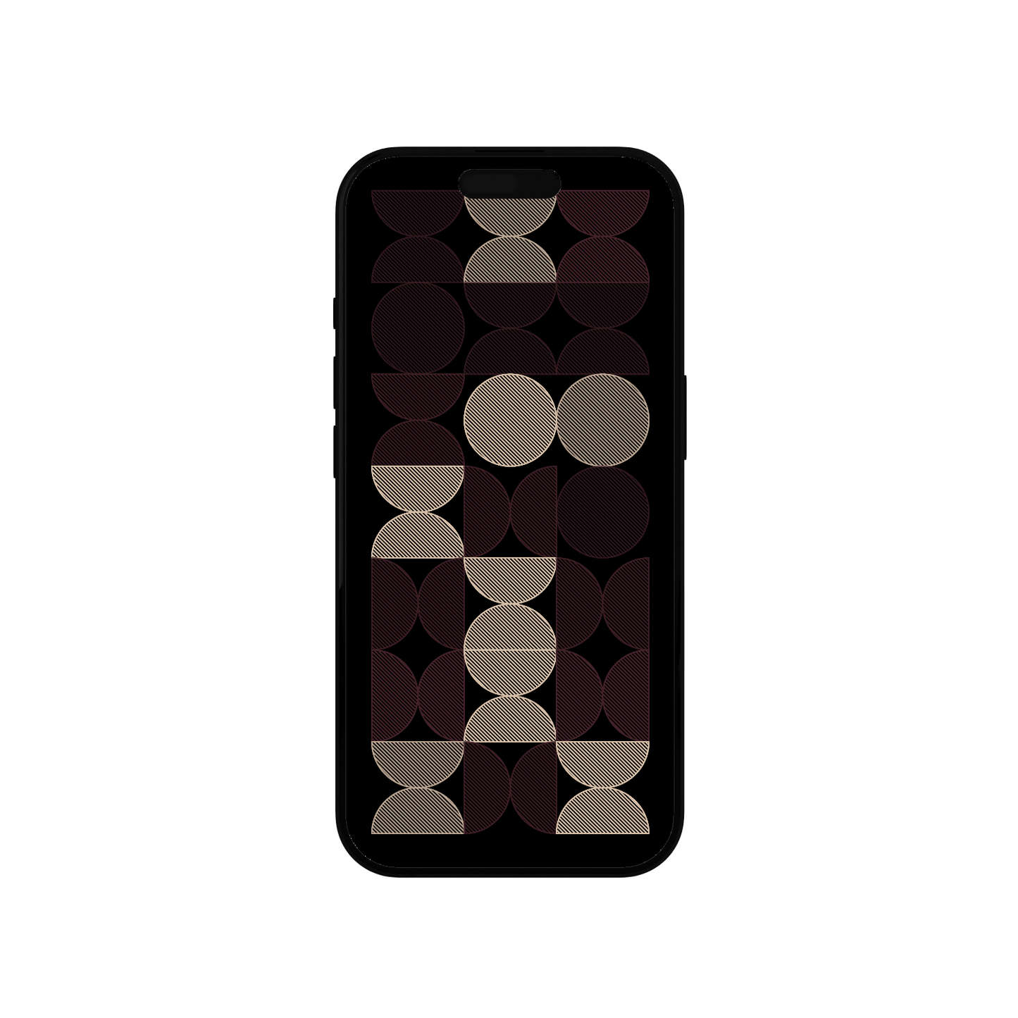 Midnight Mosaic | Abstract iPhone Wallpaper Set of 6 (W-063)