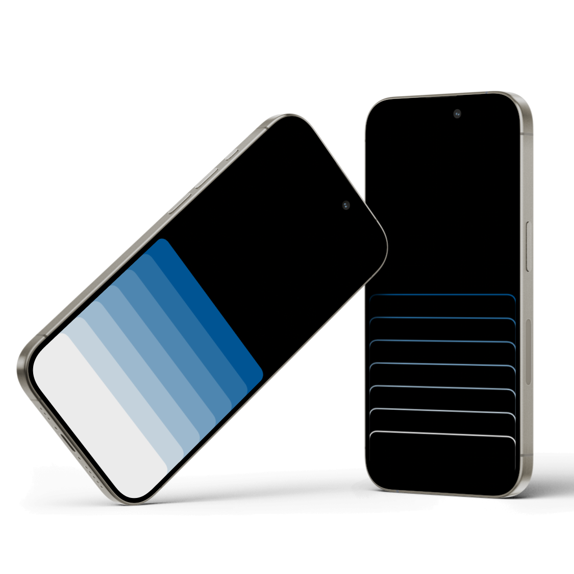 Quiet Lines | Abstract iPhone Wallpaper Set of 6 (W-064)