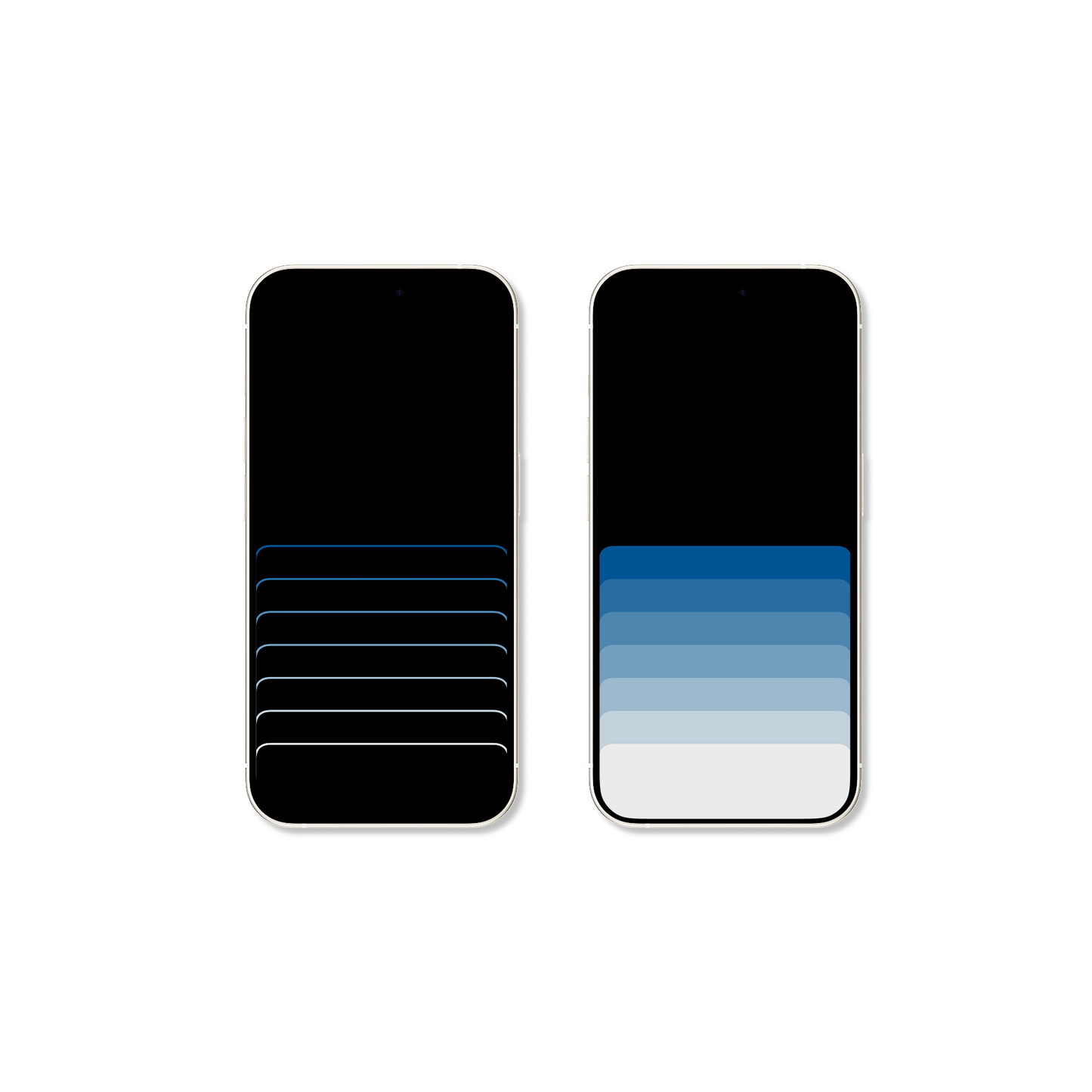 Quiet Lines | Abstract iPhone Wallpaper Set of 6 (W-064)