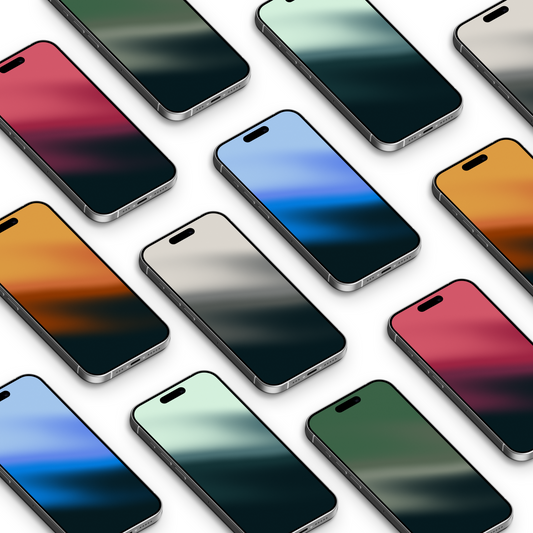 Soft Fade | Abstract iPhone Wallpaper Set of 6 (W-065)