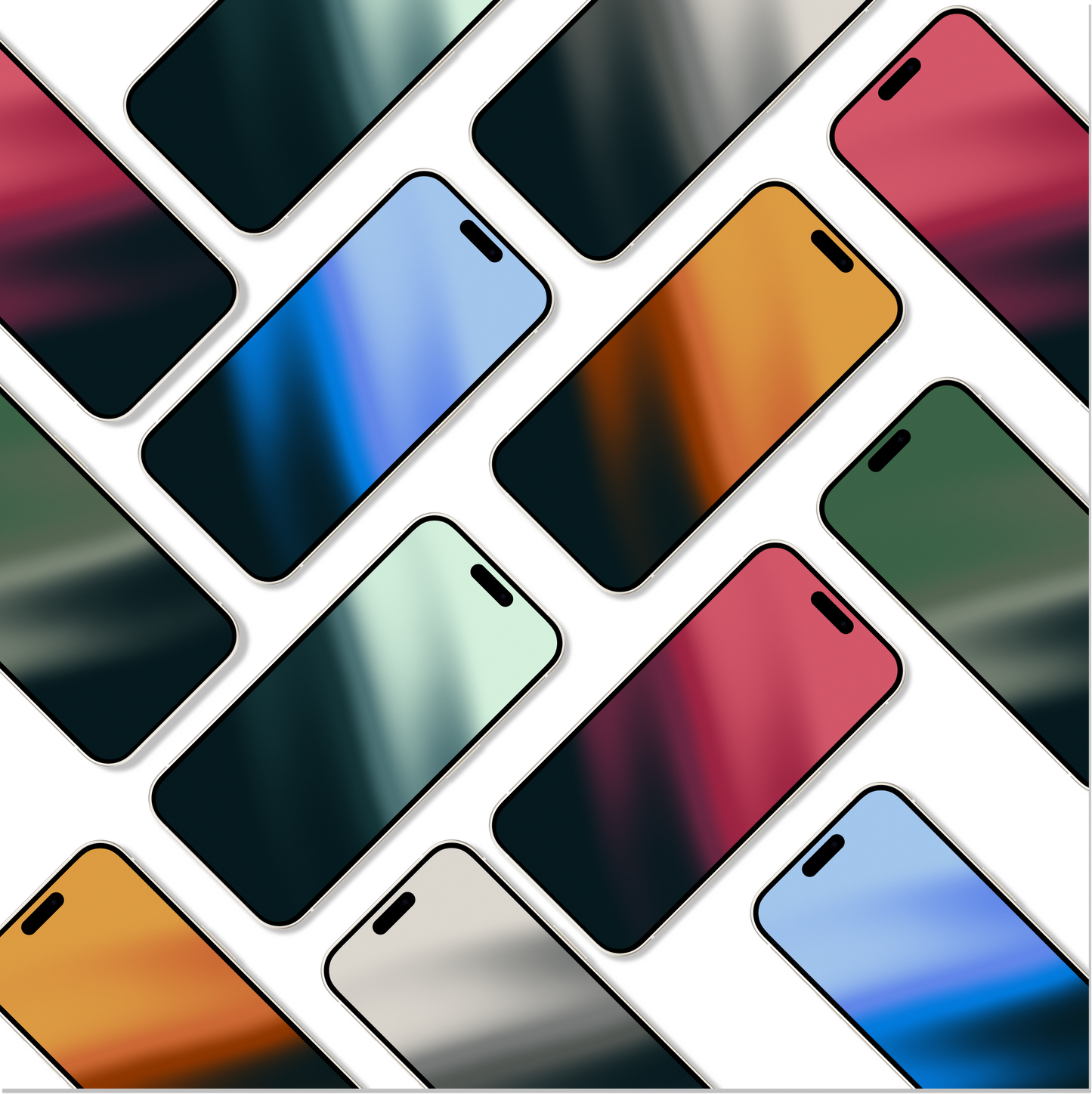 Soft Fade | Abstract iPhone Wallpaper Set of 6 (W-065)