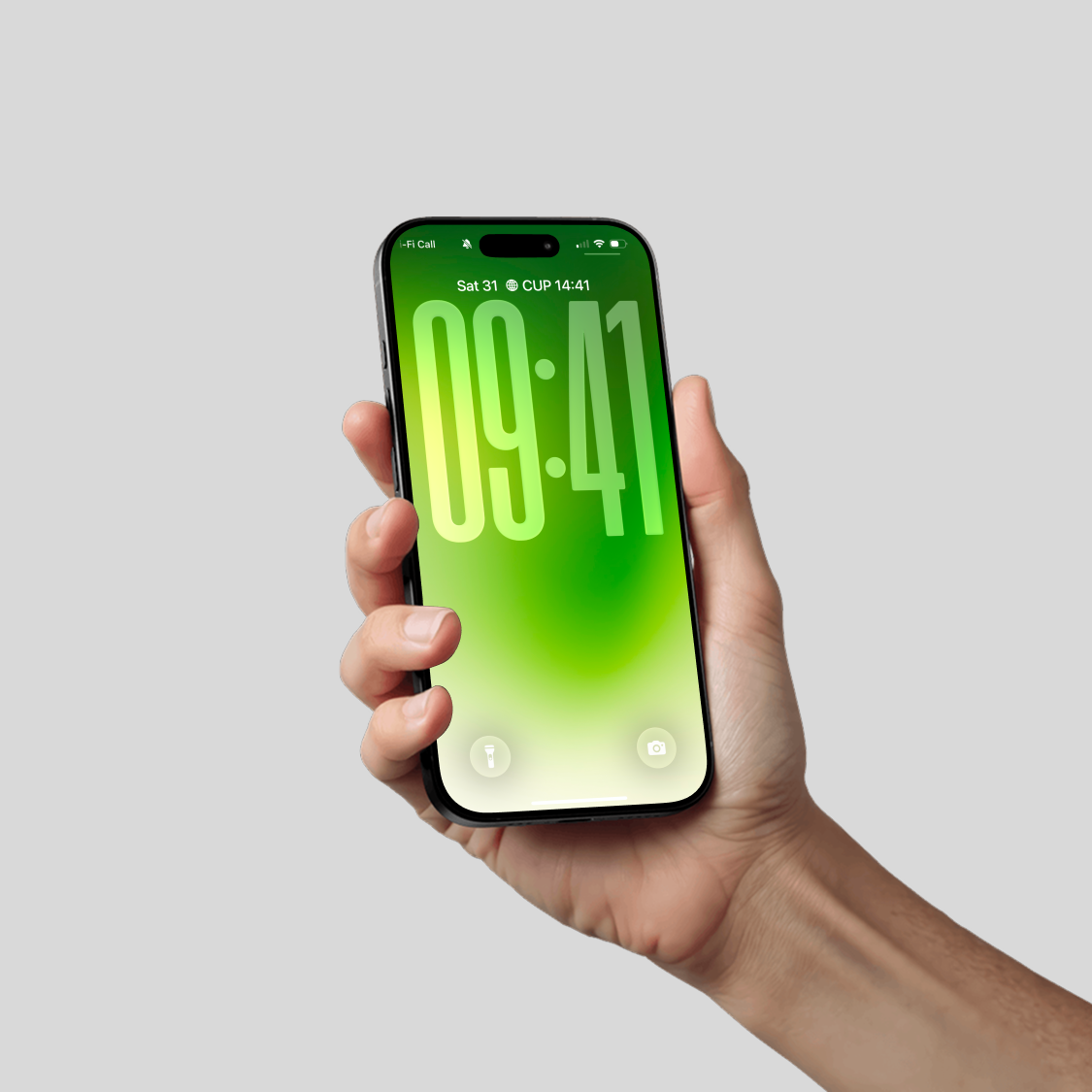 Lush Forest Green | Clean iPhone Wallpaper Set of 3 (G-030)