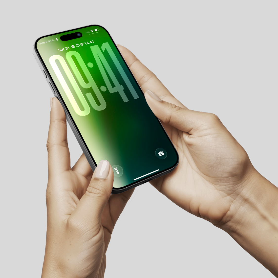 Lush Forest Green | Clean iPhone Wallpaper Set of 3 (G-030)